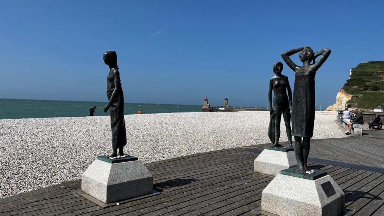 Le Maritime, Front De Mer Et Parking Sous-Terrain Fécamp Buitenkant foto