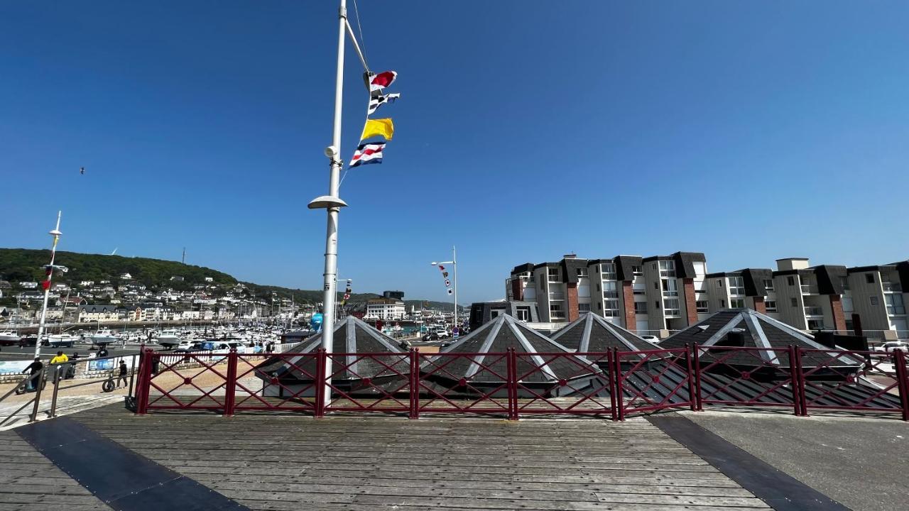 Le Maritime, Front De Mer Et Parking Sous-Terrain Fécamp Buitenkant foto